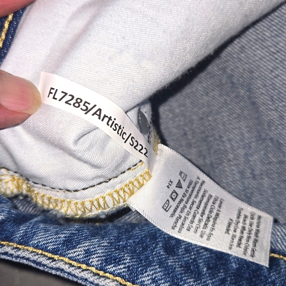 Free Assembly Jean Shorts - Size 6 S222 Artistic FL7285 - Picture 4 of 7